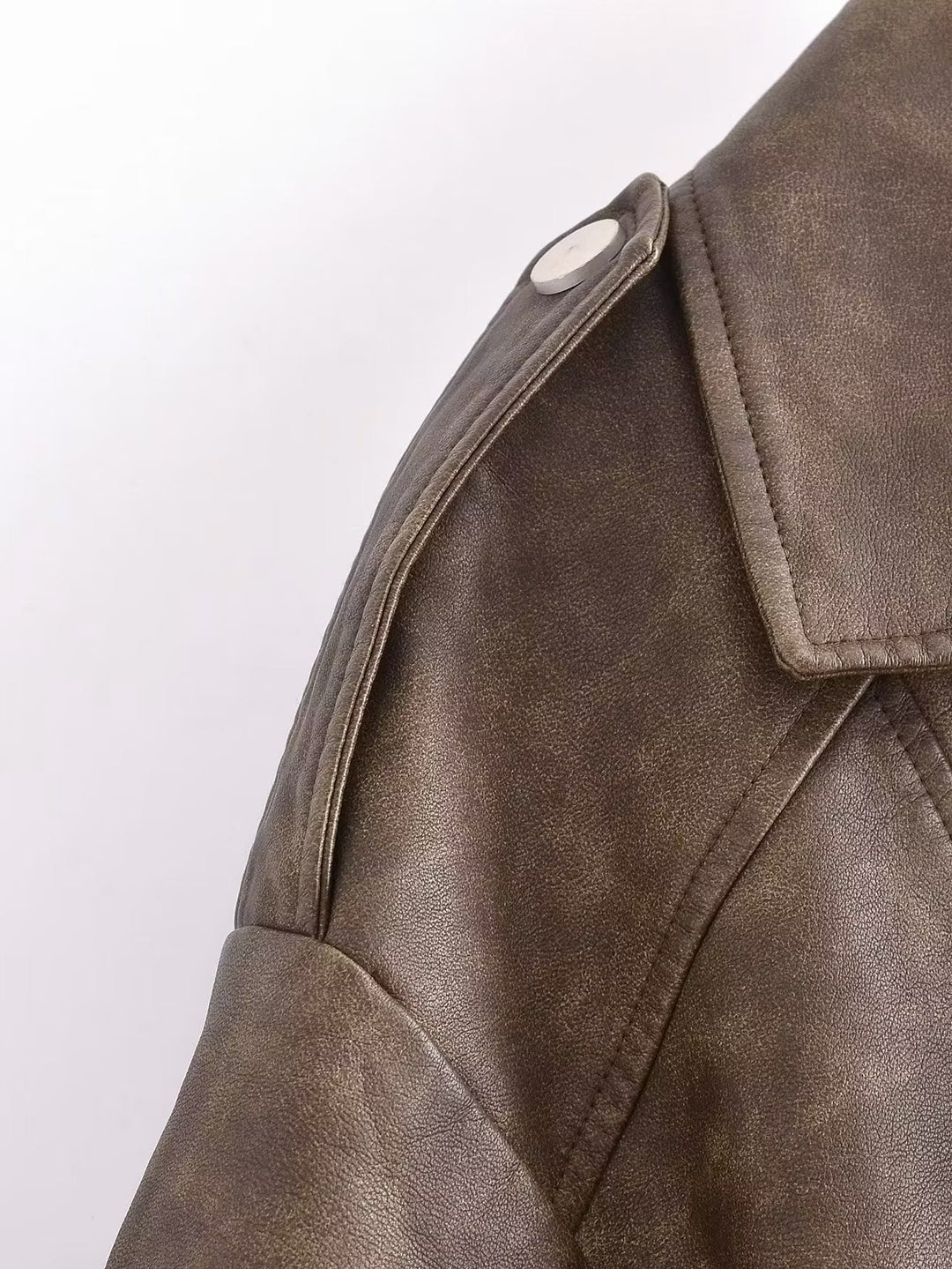 Levoire | Veste En Cuir À Gradient De Couleur Réglable Pour Femmes