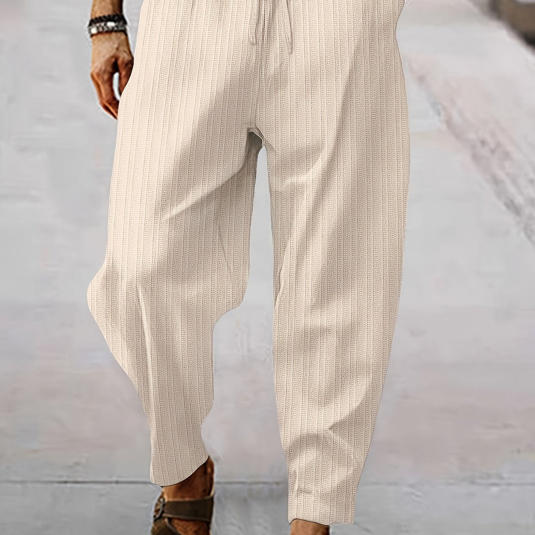 Levoire | Pantalons D'Été Décontractés Rayés Pour Hommes