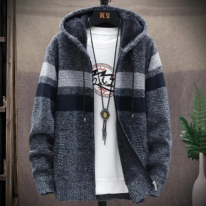 Levoire | Weinlese Look Sweat-Shirt Pour Hommes Gris foncé