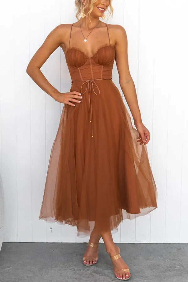 Levoire | Robe Maxi Stylée Pour Femmes Aurora Rost