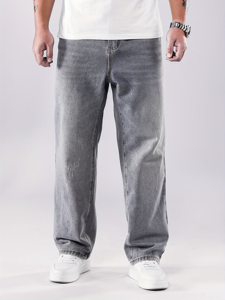 Levoire | Denim À Taille Haute Pantalons Longs