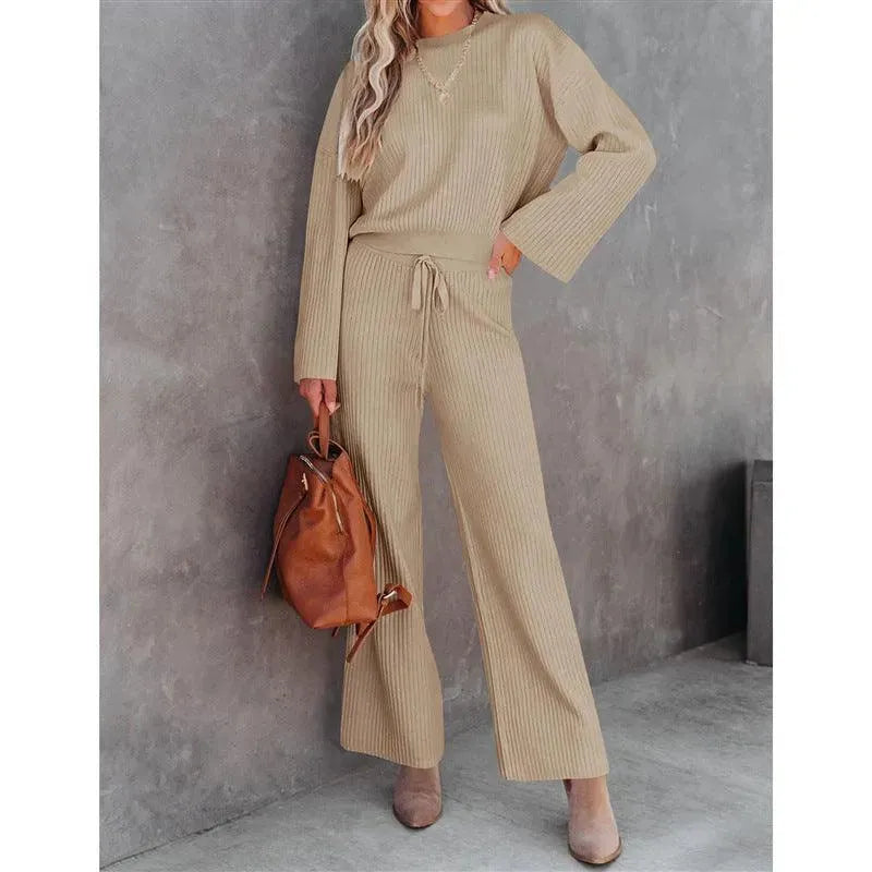 Levoire | Chemise à manches longues et pantalons décontractés amples