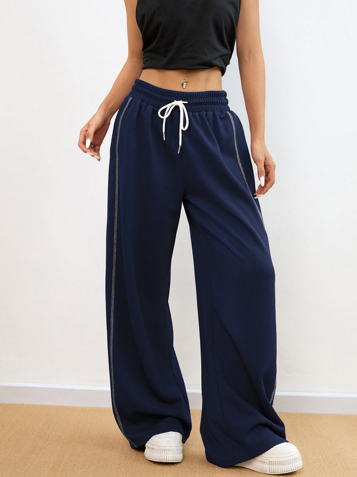 Levoire | Pantalon De Jogging À Motif Guimauve Pour Femmes En Couleur Unie