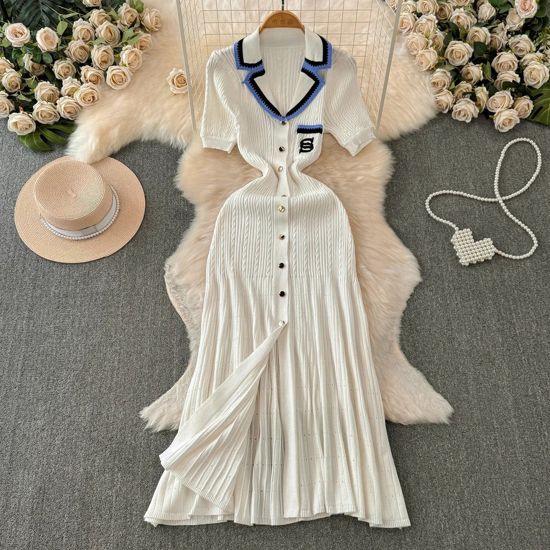Levoire | longue en tricot pour femmes Blanc Taille unique