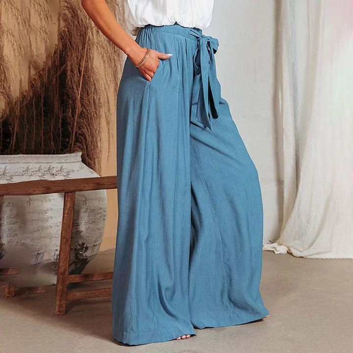 Levoire | Pantalons D'Été Élégants Et Légers Pour Femmes Avec Une Coupe Large