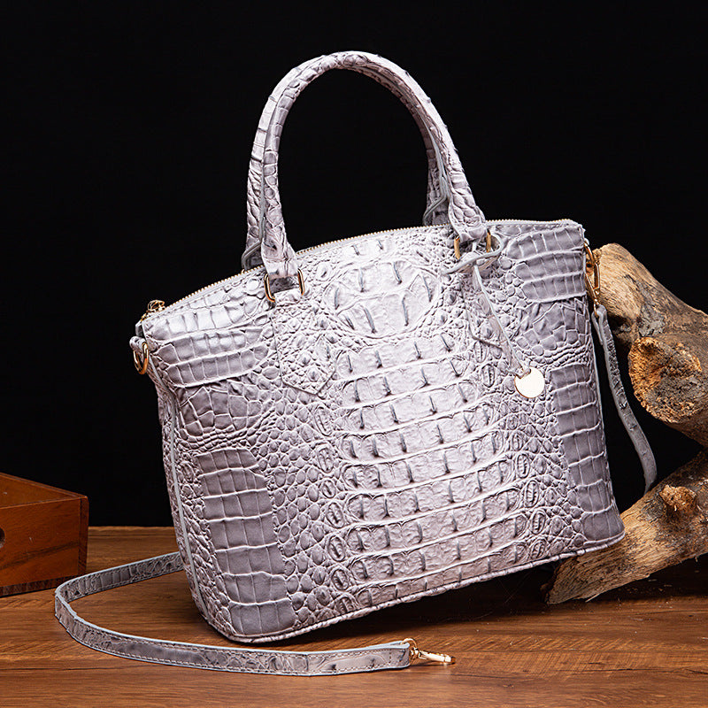 Levoire | Sac À Bandoulière Rétro Portable Pour Femmes Gris bleu