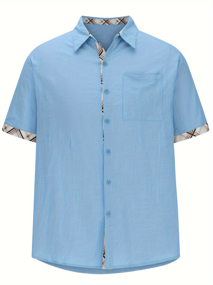 Levoire | Chemise D'Été À Carreaux Élégant