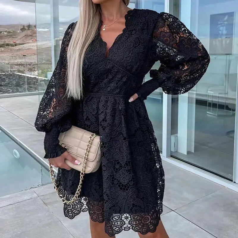 Levoire | Robe Élégante En Dentelle
