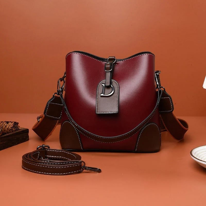Levoire | Sac À Bandoulière En Cuir Élégant Rot