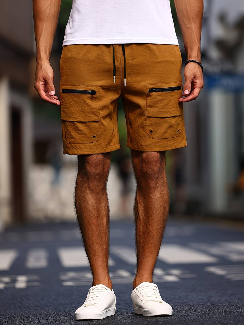 Levoire | Shorts Décontractés Avec Poches Zippées