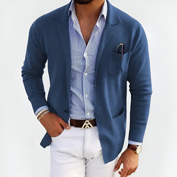 Levoire | Veste Élégante Bleu