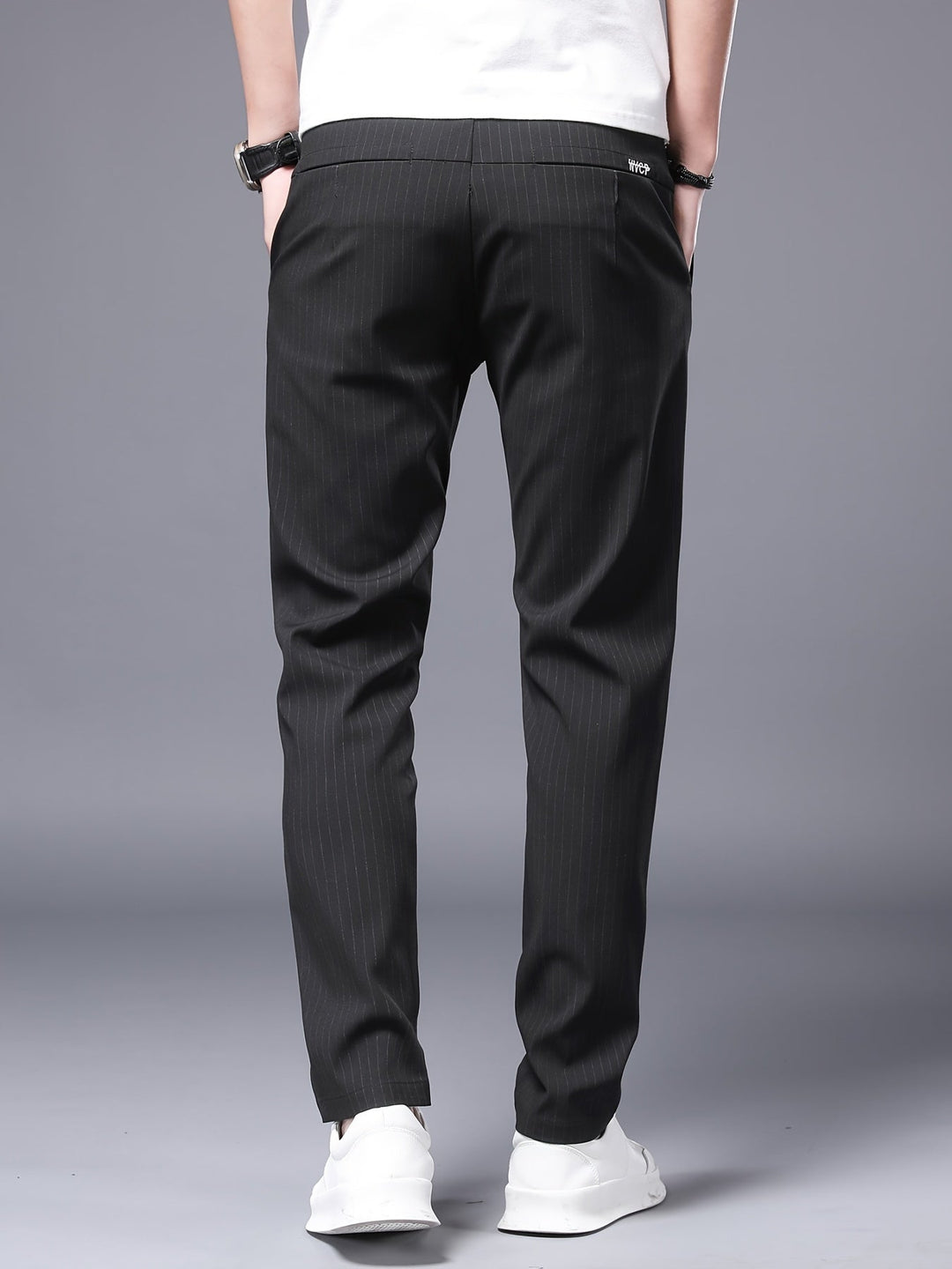 Levoire | Pantalons Stretch Slim Fit À Jambe Droite