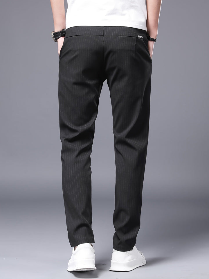 Levoire | Pantalons Stretch Slim Fit À Jambe Droite