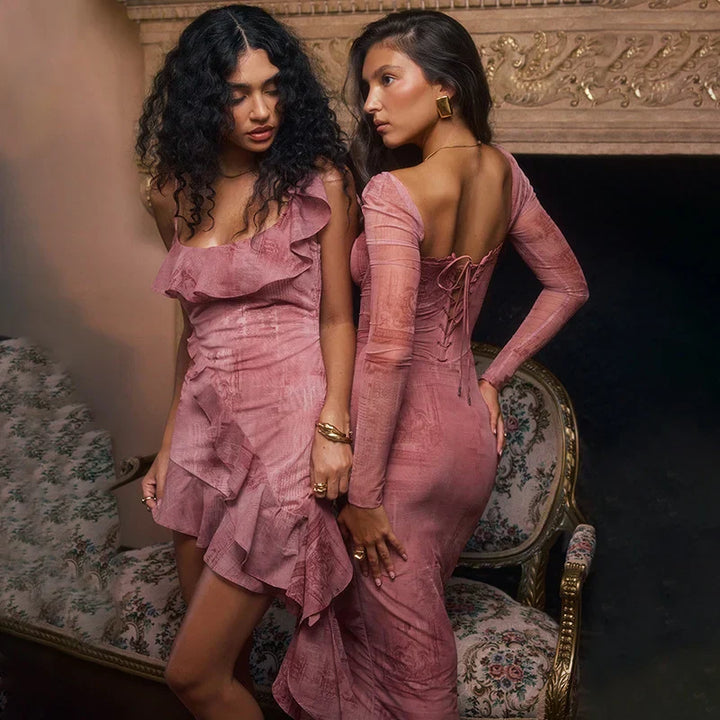 Levoire | Robe Élégante En Rose