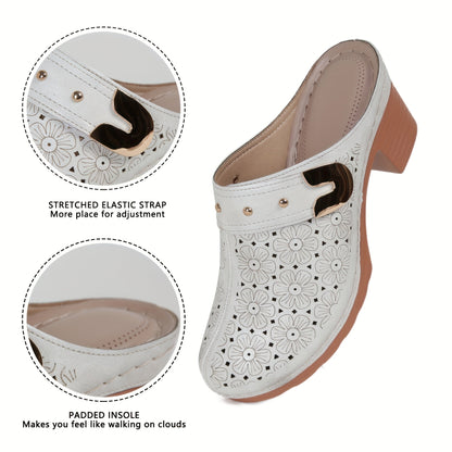 Levoire | Chaussures À Fleurs À Talons Hauts