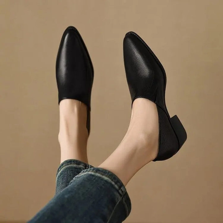 Levoire | Talon mocassins Noir