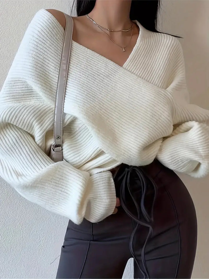 Levoire | Pull En Maille Croisé