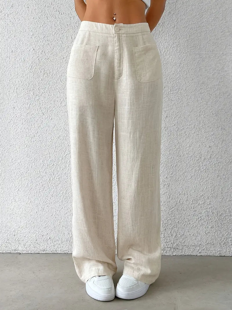 Levoire | Pantalon À Jambe Droite Pour Femmes
