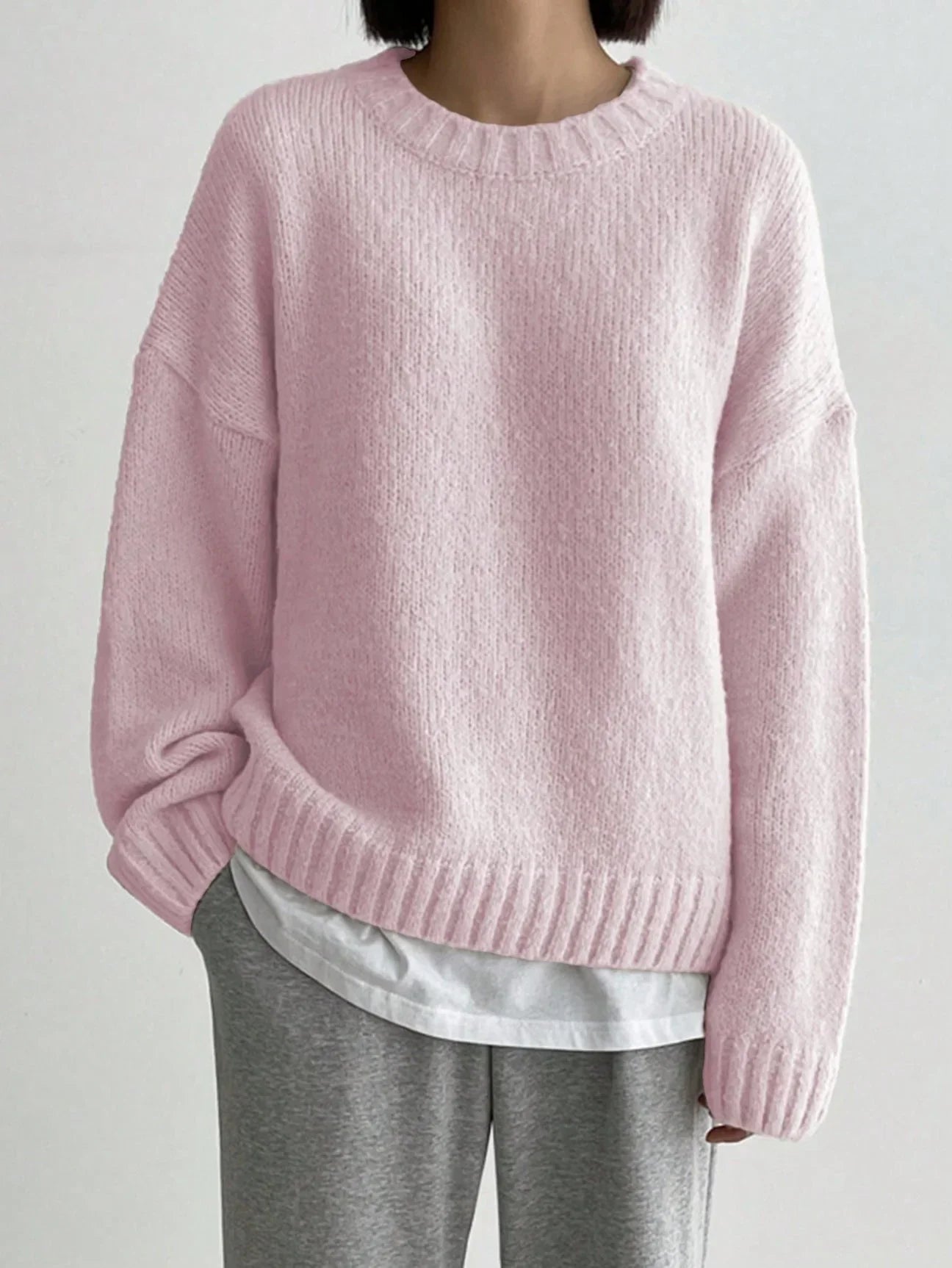 Levoire | Pull À Manches Longues Cozy Embrace En Tricot Doux 2XL
