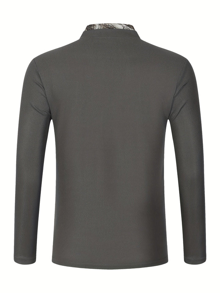 Levoire | Rentopolo T-Shirt Pour Hommes Avec Blocs De Couleur Et Col Montant