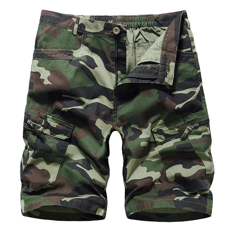 Levoire | Shorts pour hommes Vert camouflage