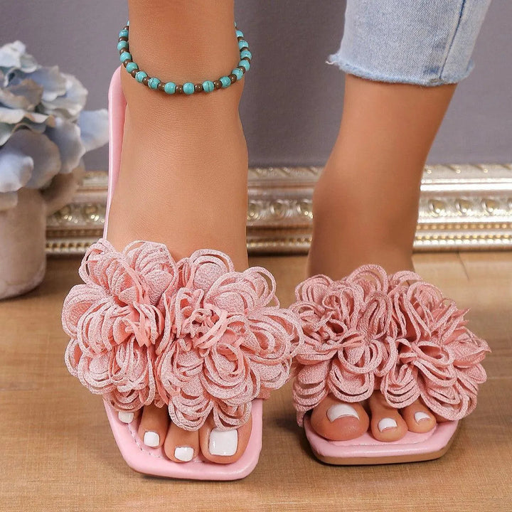 Levoire | Ballerines plates avec des fleurs