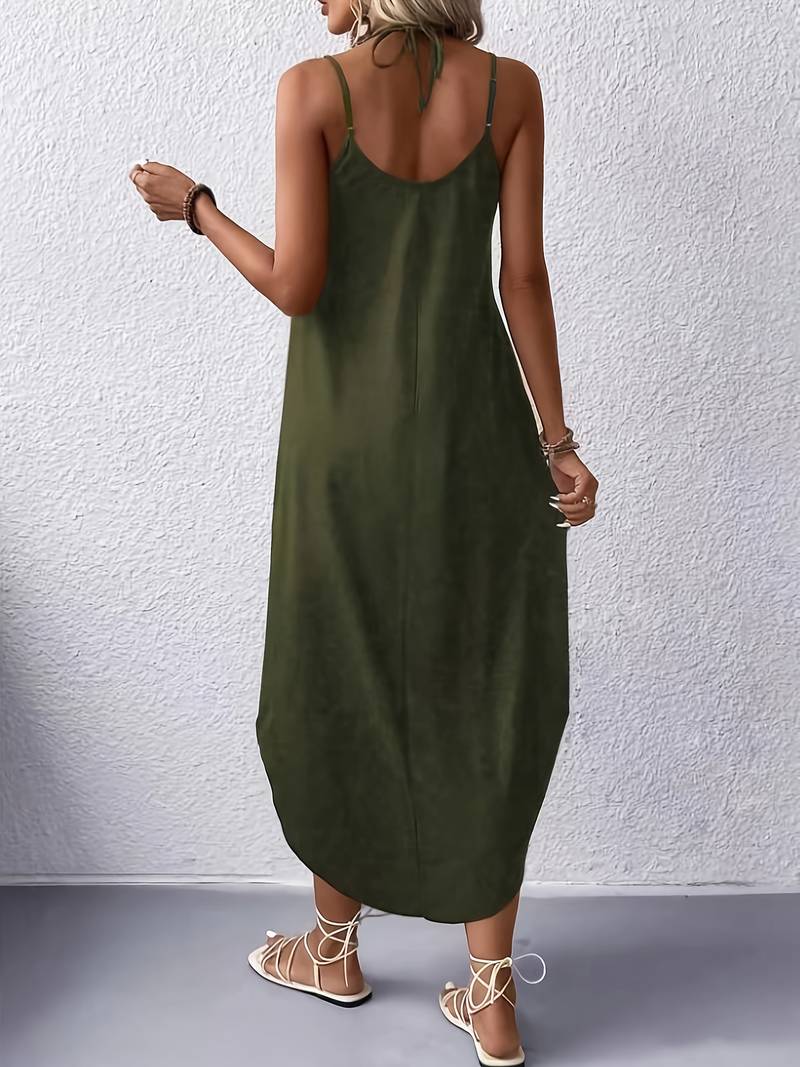 Levoire | Robe Sans Manches Bretelles Spaghetti