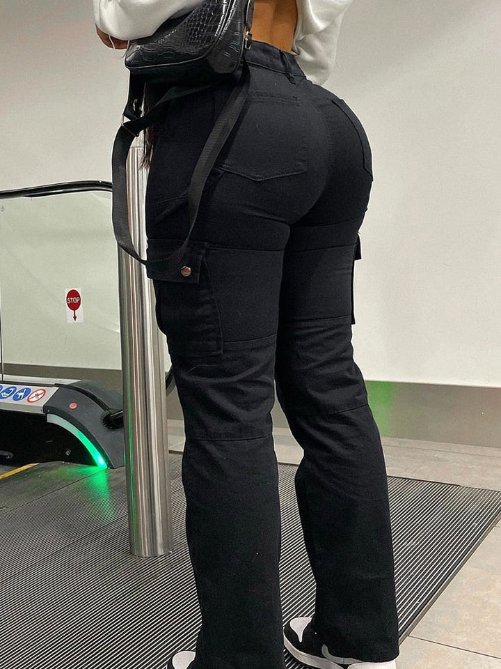 Levoire | Rento Cargo Pantalon Combinaison De Style Et De Confort Noir