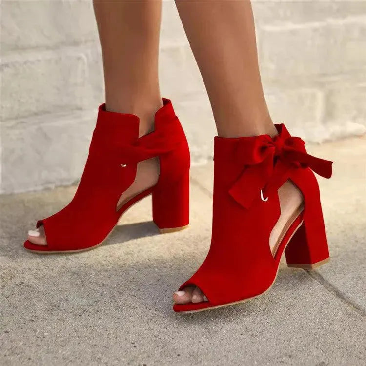 Levoire | Sandales à talons hauts et lacets Rot