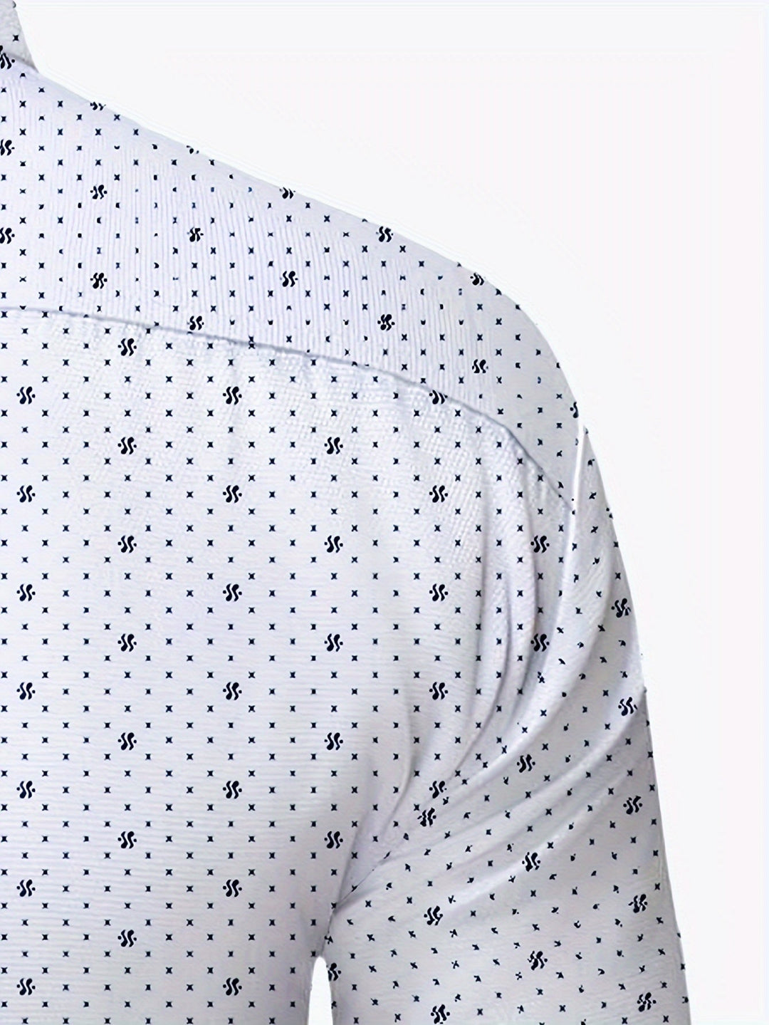 Levoire | Chemise Ajustée À Motif Géométrique