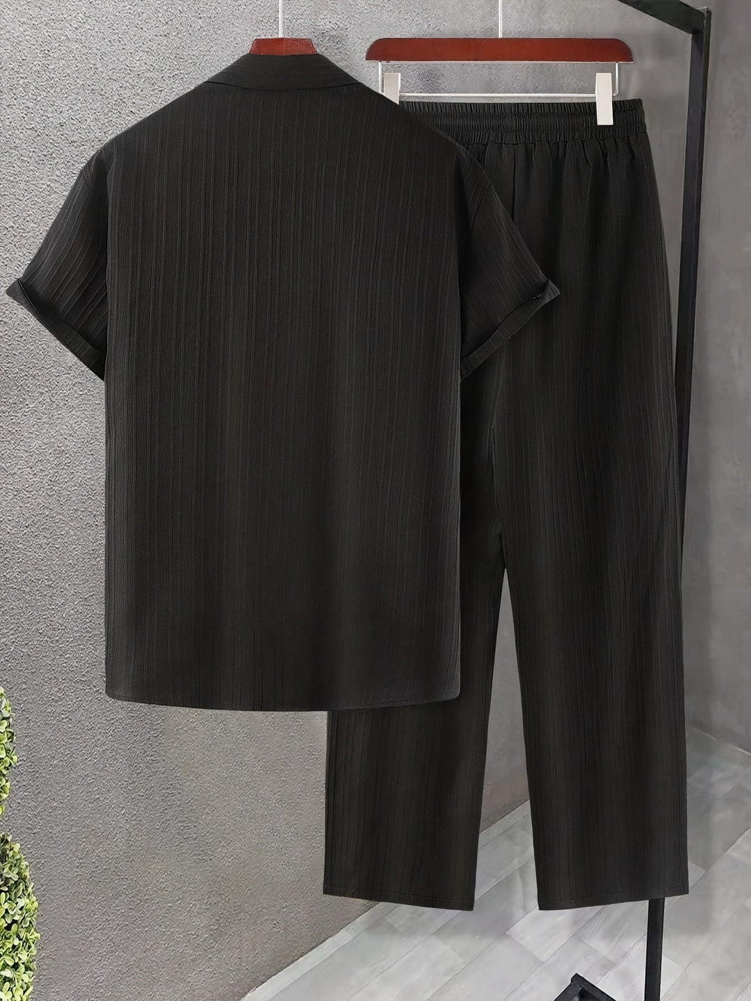 Levoire | Ensemble De Vêtements Décontractés Pour Hommes À Rayures