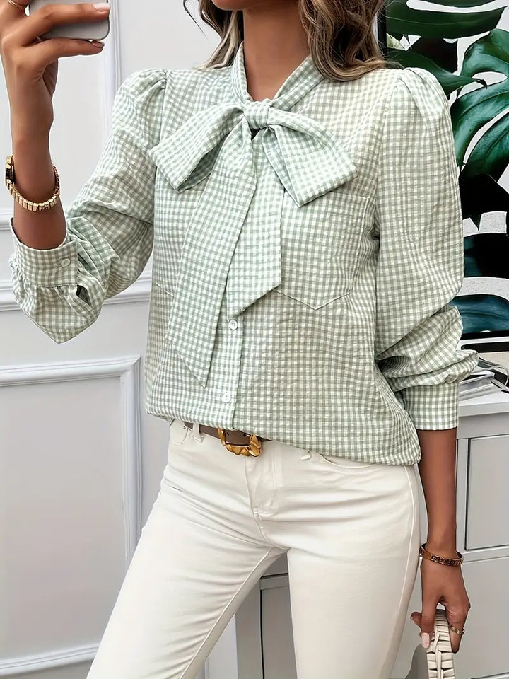 Levoire | Blouse En Coton Avec Nœud