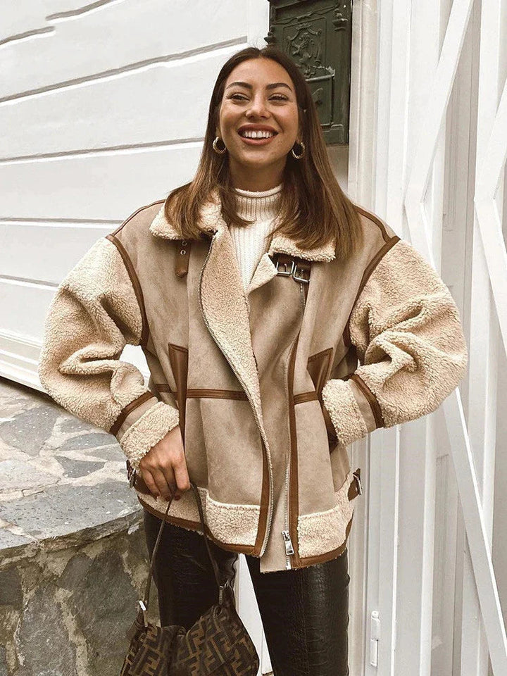 Levoire | Long Faux Fur Coat With Long Sleeves Comfortable
