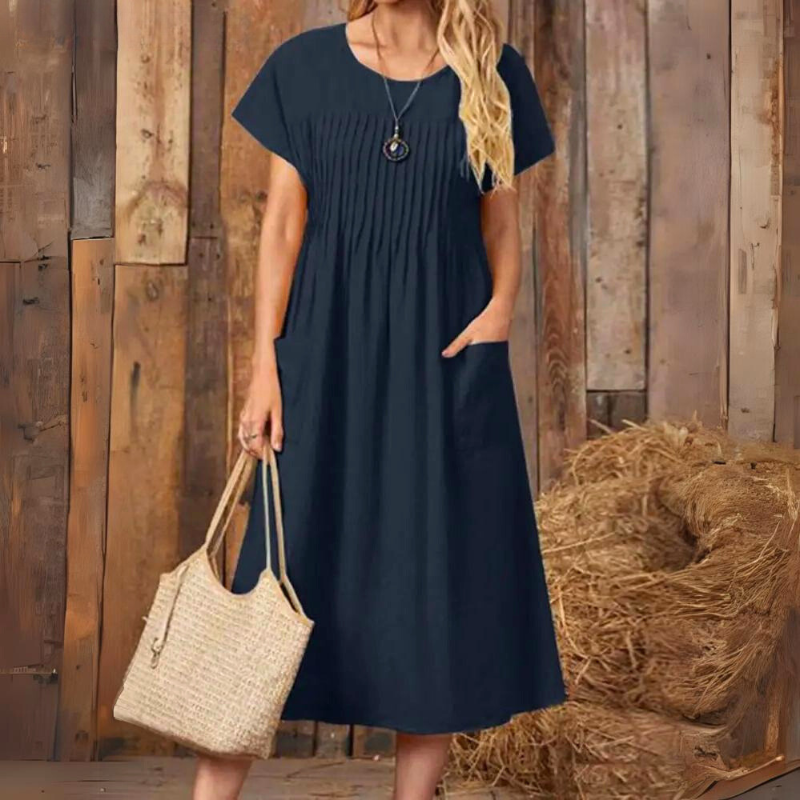 Levoire | Robe De Jour De Location Bleu