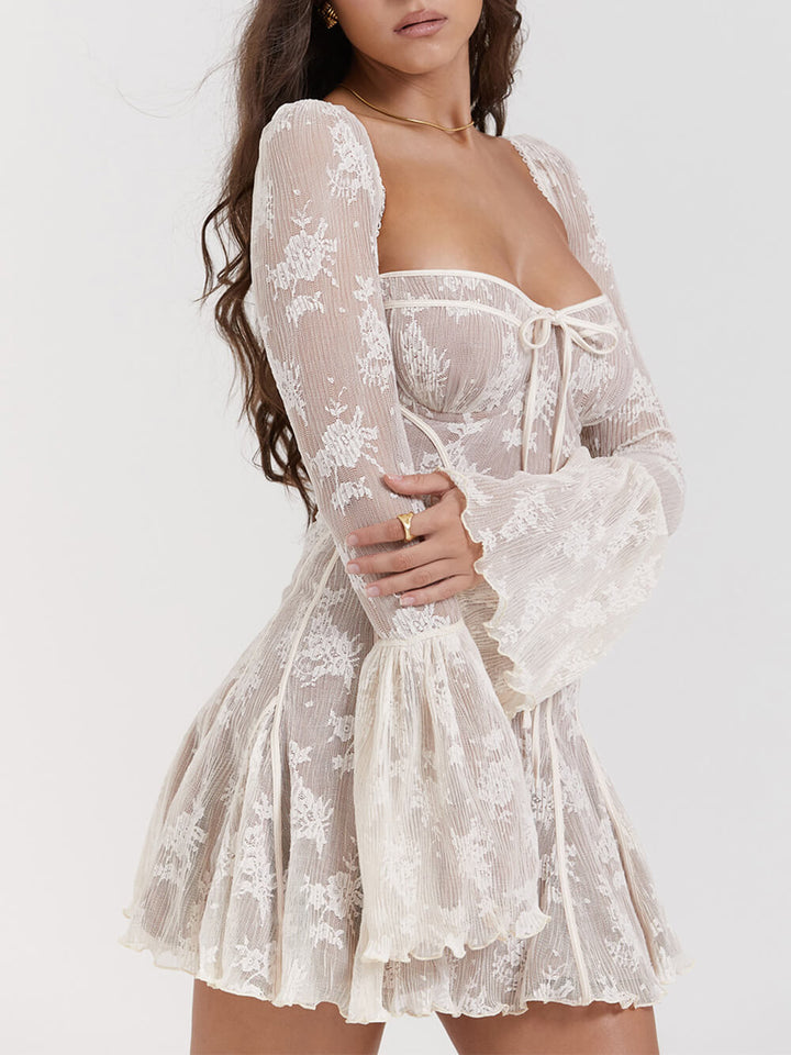 Levoire | Mini-robe Élégante Pour Femme Blanc