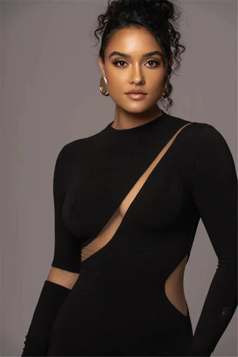Levoire | Top Tendances Détails Mesh Robe