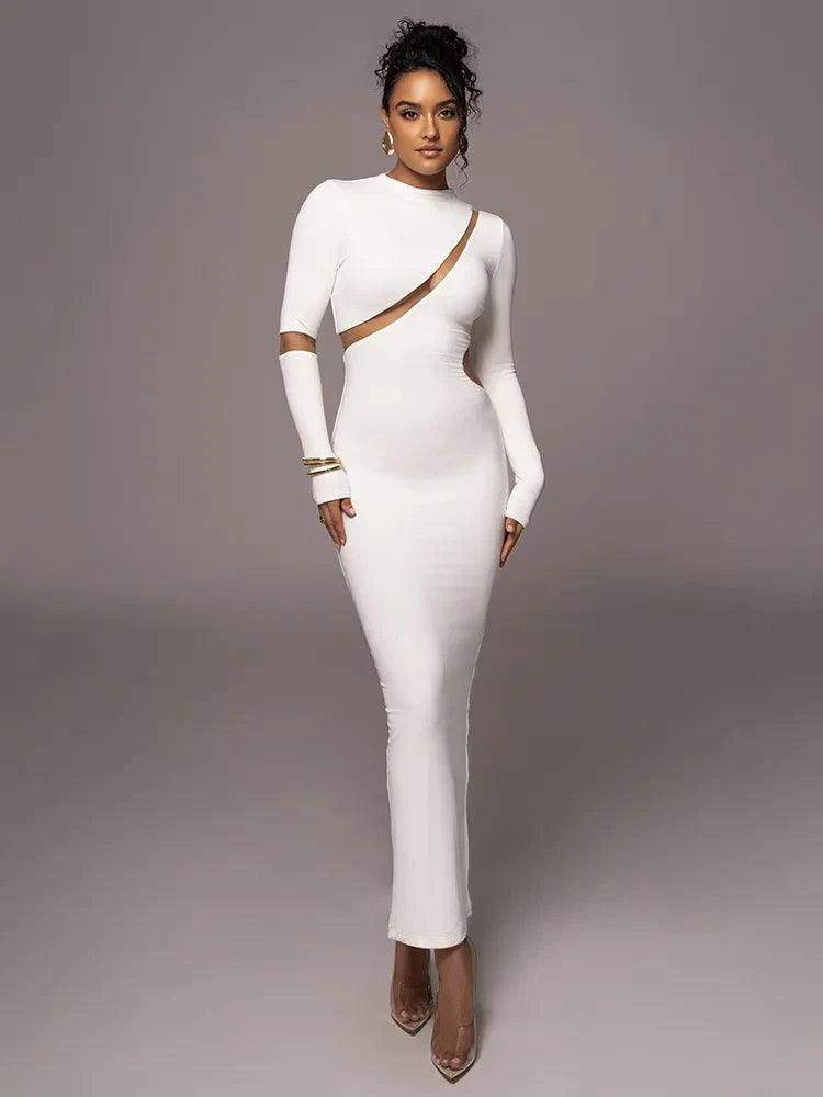 Levoire | Top Tendances Détails Mesh Robe Blanc