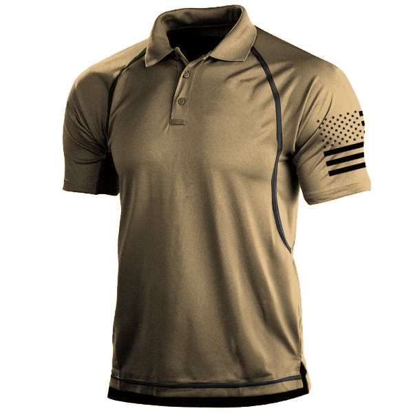 Levoire | Polo D'Extérieur Pour Hommes Khaki