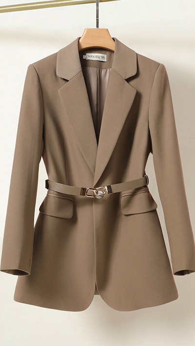 Levoire | Le Blazer Élégant Café