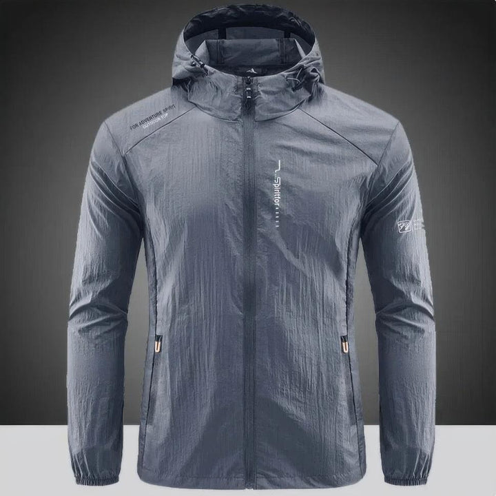 Levoire | Manteau Extérieur Kuivav Avec Protection Uv Et Fonction Déperlant Gris foncé