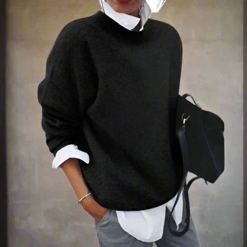 Levoire | Pull Femme Doux Et Chaud Noir