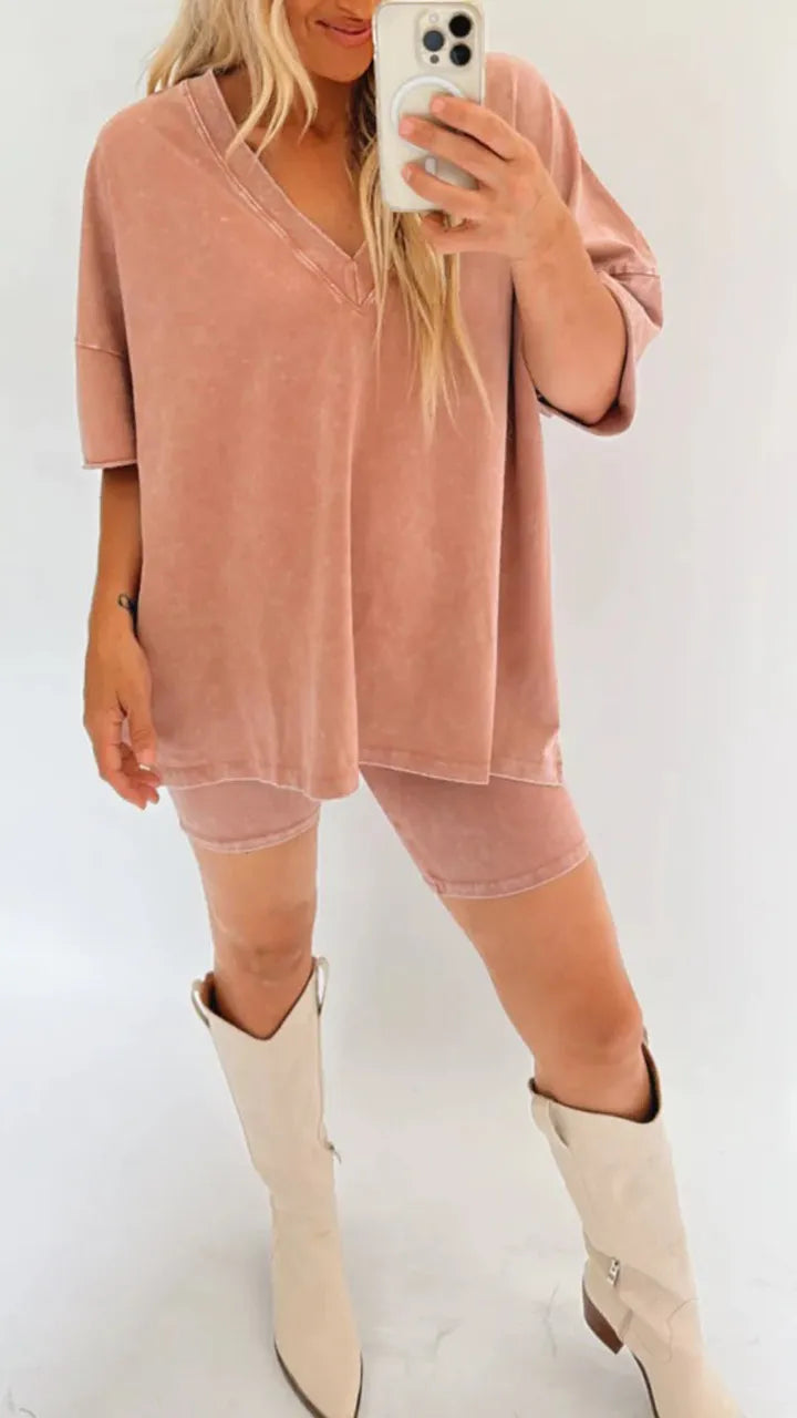 Levoire | Ensemble D'été Pour Femme Rose