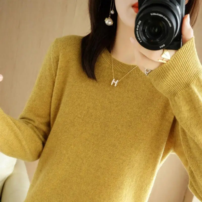 Levoire | Pulls Doux Et Tendance Jaune ocre