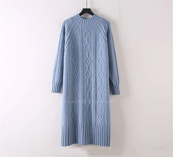 Levoire | Robe En Velours Bleu