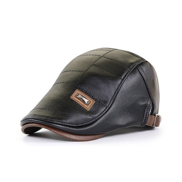 Levoire | Casquette En Cuir Unisexe Stylée