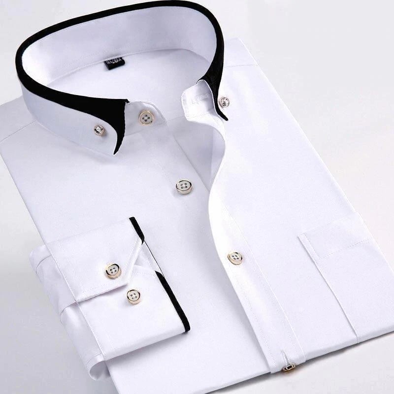 Levoire | Chemise Premium À Manches Longues Blanc