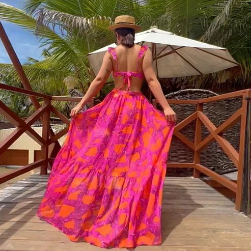 Levoire | Maillot De Bain À Motifs Volants