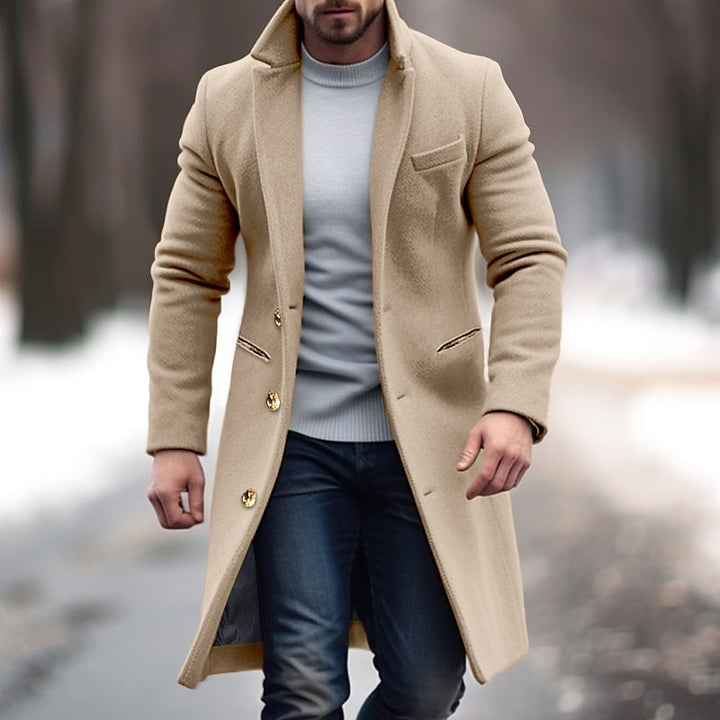 Levoire | Manteau De Cheminée Plus Long Khaki