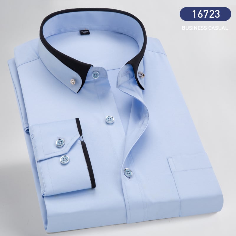 Levoire | Chemise Premium À Manches Longues Bleu ciel
