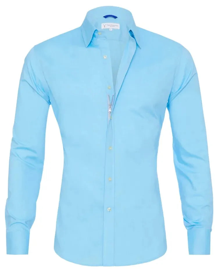 Levoire | Chemise Extensible Avec Fermeture Éclair